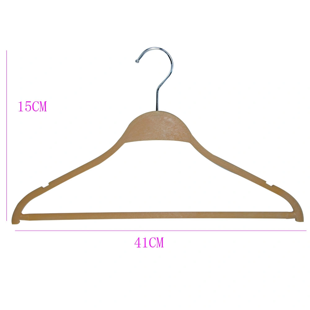 Hot Sale with Pants Horizontal Strip Plastic Fall Resistant Hanger