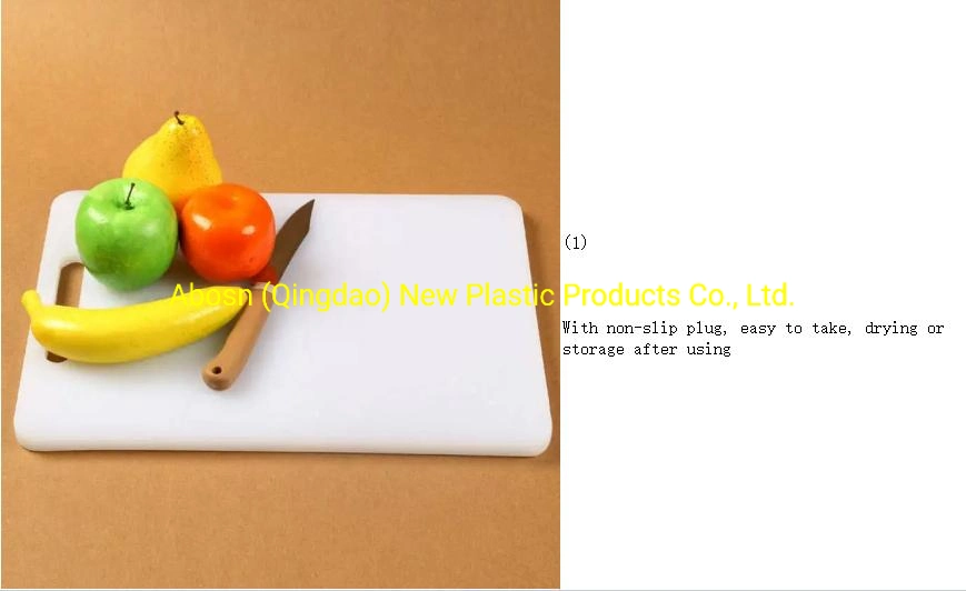 Thick Round Cutting Board Plastic Cutting Board Polyethylene Chopping Board