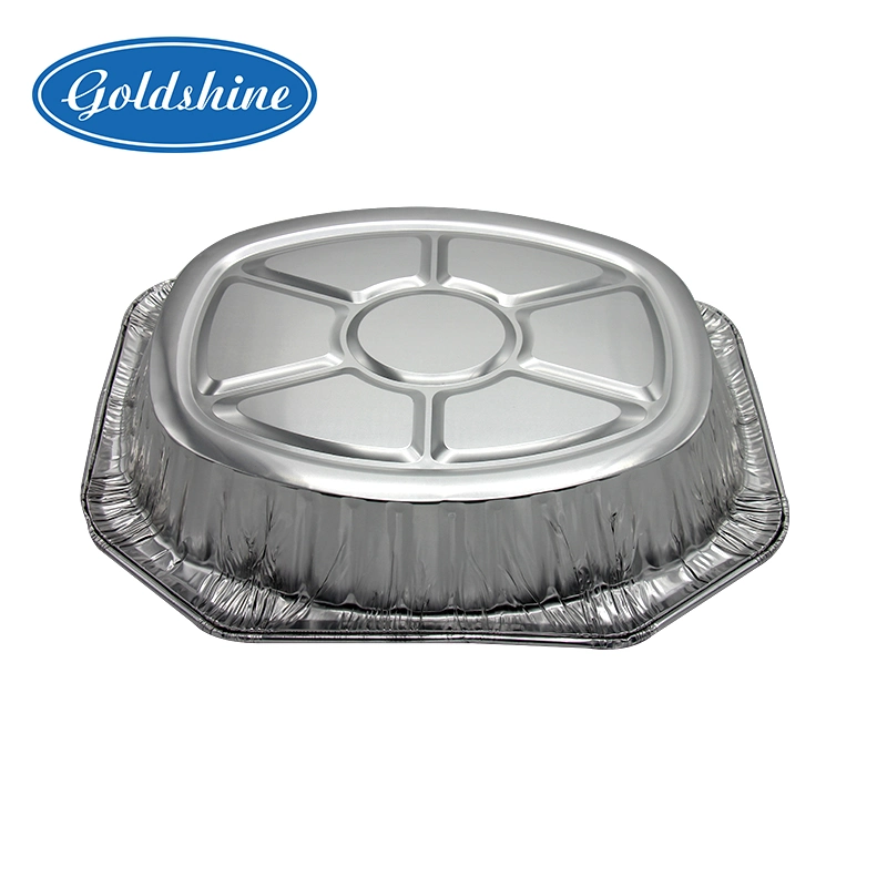 Aluminum Foil Serving Trays for Catering Hotel