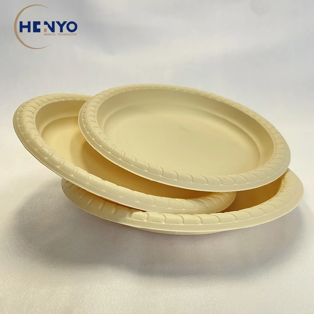 Food Grade Environmental Protection Plastic Products Pet Dinner Plate