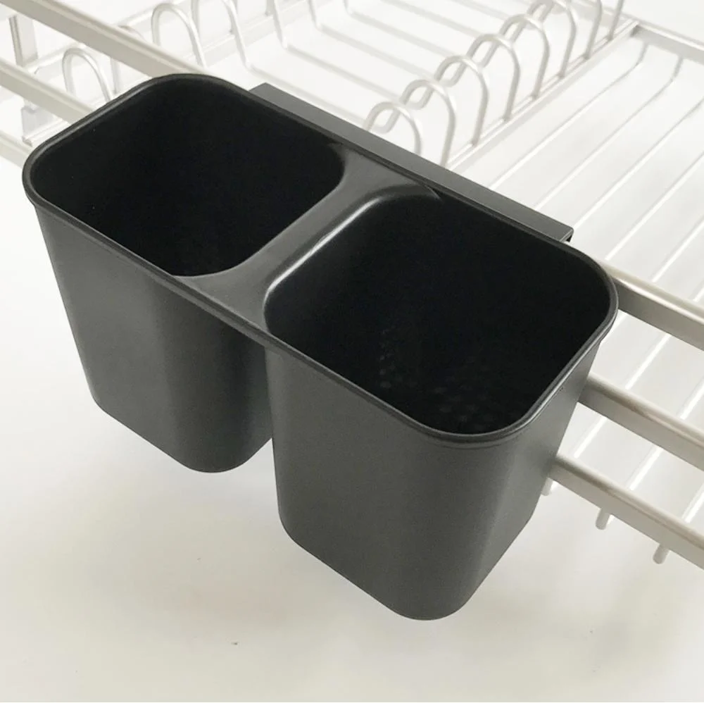 Best Price Kitchen Wire Dish Drainer Dish Drying Rack Plastic Tray