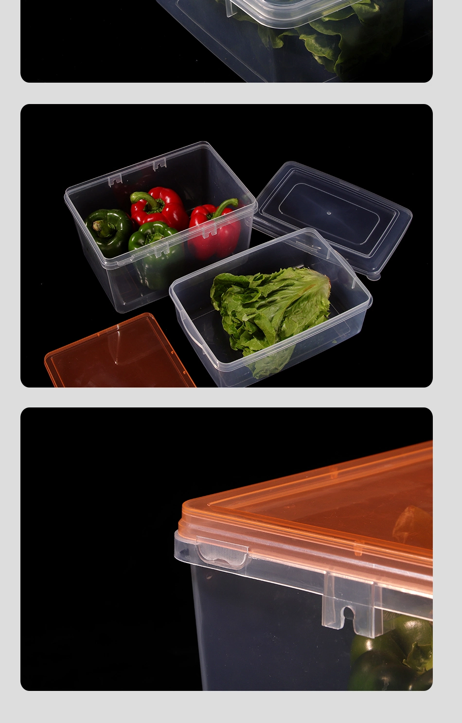 Bento Preservation Box Food Plastic Containers Candy Box Dessert Box