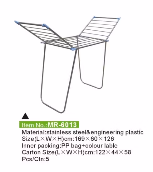Iron-Airfoil Folding Laundry Rack, Drying Rack, Hanger Dryer (WS-2200)
