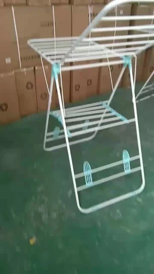Good Quality Foldable Laundry Steel Material Folding Clothes Drying Rack