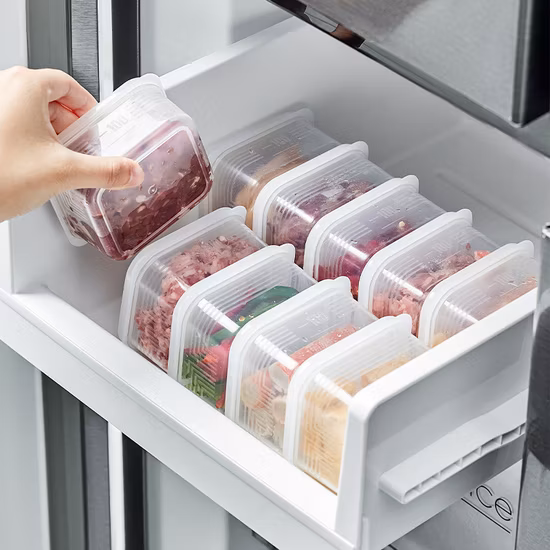 Square Food Storage/Plastic Storage Box for Sale Low Temperature Preservation