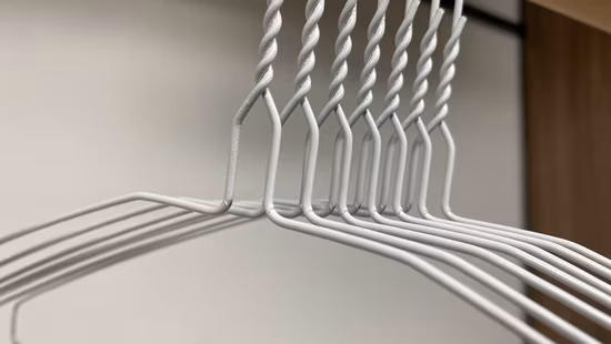 Hanger Rack, Clothes Drying Rack, Space-Saver, for Laundry, Balcony, Mudroom, Bedroom