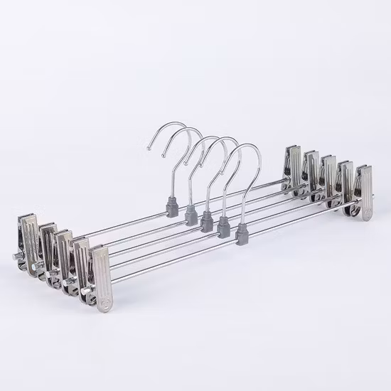 Stainless Steel Dipped Plastic Rubber Trousers Rack, Pant Hanger
